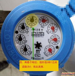 旋翼湿式水表读数方法详解